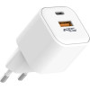 ATC-CHF15 ��������� Gan ������� �������� �� 2 ����� USB-A & Type-C 20W