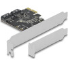 DeLock ����� ��������� Pcie �� 2x Sata 6Gb/s - (90431)