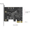DeLock ����� ��������� Pcie �� 2x Sata 6Gb/s - (90431)