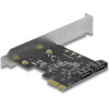 DeLock ����� ��������� Pcie �� 2x Sata 6Gb/s - (90431)