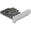 DeLock ����� ��������� Pcie �� 2x Sata 6Gb/s - (90431)