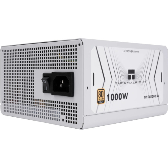 Thermalright Psu Atx 3.1 1000W Gold, Full Modular - White - (TR-SG1000-W)