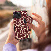 Sonique Pop Holder Animal Print Series Giraffe 03