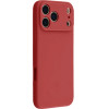 Senso Soft Touch Iphone 17 Pro Red Backcover - (SESTIP17PR)