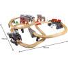 Kruzzel Wooden Train - Train 22754 - (17233-0)