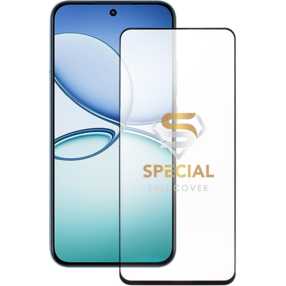 Idol 1991 Tempered Glass Realme 15T 5G 6.57'' 9H 0.25mm 20D Full Glue Semi Curved BLACK