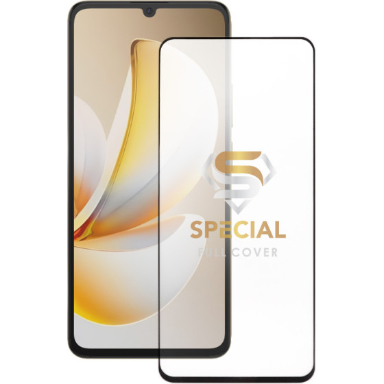 Idol 1991 Tempered Glass Realme Note 70T 6.74'' 9H 0.25mm 20D Full Glue Semi Curved BLACK