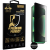 Idol 1991 Tempered Glass Xiaomi 17 Pro 5G 6.3'' 9H 0.25mm Premium Privacy Antispy Semi Curved Full Glue BLACK