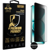 Idol 1991 Tempered Glass Xiaomi Redmi Note 15 Pro 5G 6.83'' 9H 0.25mm Premium Privacy Antispy Semi Curved Full Glue BLACK