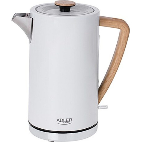 Adler Electric Kettle White - (Ad 1347w)