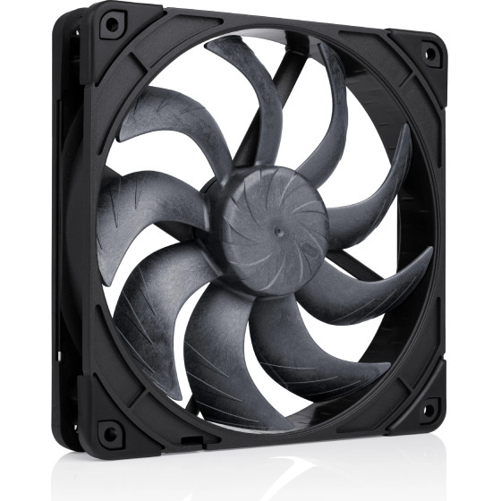 Noctua Fan 140mm - A14x25 G2 Pwm chromax.Black - (A14x25-G2-PWM-CH.BK.S)
