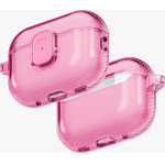 UNIQ Case Glase Pro For Airpods Pro 3 Lock Case Pink - (UNIQ-AIRPODSPRO3-GLSPCPNK)