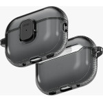 UNIQ Case Glase Pro For Airpods Pro 3 Lock Case Smoke - (UNIQ-AIRPODSPRO3-GLSPGSMK)