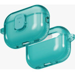 UNIQ Case Glase Pro For Airpods Pro 3 Lock Case Turquoise - (UNIQ-AIRPODSPRO3-GLSPTEAL)