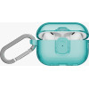 UNIQ Case Glase Pro For Airpods Pro 3 Lock Case Turquoise - (UNIQ-AIRPODSPRO3-GLSPTEAL)