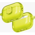 UNIQ Case Glase Pro For Airpods Pro 3 Lock Case Yellow - (UNIQ-AIRPODSPRO3-GLSPLLIM)