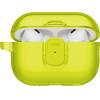 UNIQ Case Glase Pro For Airpods Pro 3 Lock Case Yellow - (UNIQ-AIRPODSPRO3-GLSPLLIM)