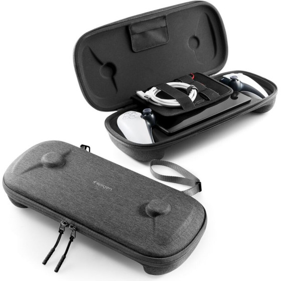 Spigen Klasden Pouch Sony Playstation Portal Remote Charcoal Grey - (AGP09756)
