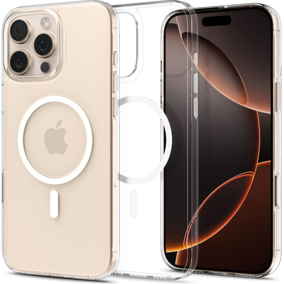 Spigen Thin Fit Mag Magsafe Iphone 16 Pro Max CLEAR/White - (ACS09315)