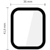 Tech-Protect Szklo Hybrydowe Glass FLEX+ 2-Pack Apple Watch 4 / 5 / 6 / Se 1 / 2 / 3 (44MM) BLACK