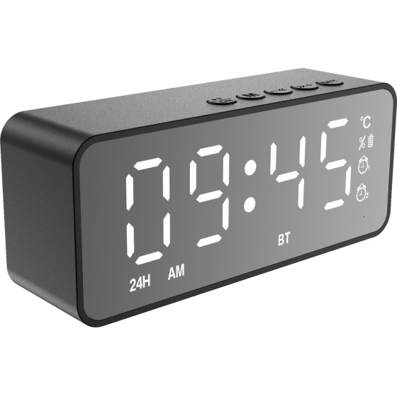Setty Desk Clock + Fm + Bluetooth Speaker SCL-01FM-S