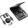 Mcdodo - 8in1 Accessory Organizer (CH-2440) - with Built-in Apple Watch Charger, Fast Charging, Portable Design - Black