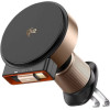 Mcdodo - Car Holder with Wireless Charging (CH-0091) - for Air Vent, 15W, Qi2, Built-in Retractable Cable - Desert Gold
