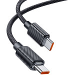 Mcdodo - Data Cable (CA-3670) - Type-C to Type-C, Transparent Design, 100W, 5A, 1.2m - Black