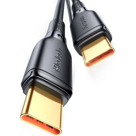 Mcdodo - Data Cable - Type-C to Type-C, Fast Charge, 240W, 5A, 1.2m - Black - (CA-3310)