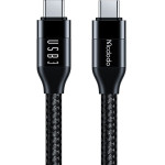 Mcdodo - Data Cable - USB-C to USB-C, 100W, 10Gb/s, 4K@60Hz, 5A, 1.2m - Black - (CA-7132)