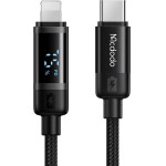 Mcdodo - Data Cable BAT Series - USB-C to Lightning, 36W, Digital Display, 1.2m - Black - (CA-5210)