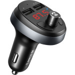Mcdodo - FM Modulator with Car Charger - 2x USB-A, with LED Display, 2.1A - Black - (CC-6880)