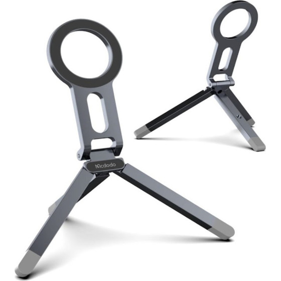 Mcdodo - Mobile Phone Magnetic Stand - Aluminum Alloy - Grey - (TB-6210)