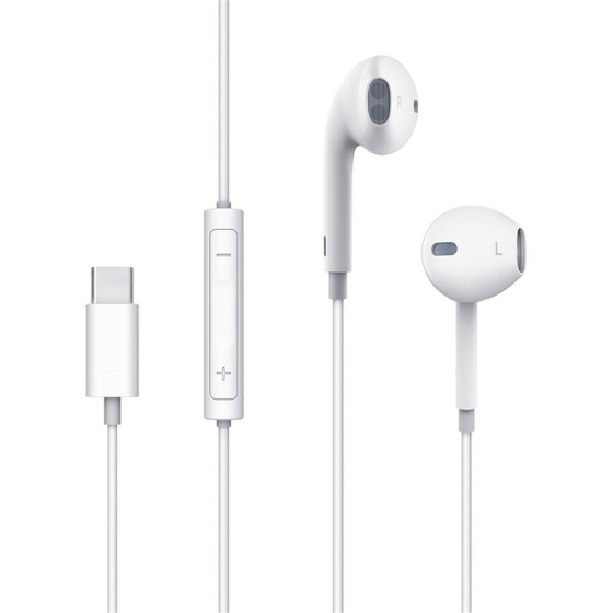 Mcdodo - Wired Earphones Element Series - In-Ear, Type-C, 1.2m - White - (HP-6071)