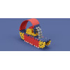 Marioinex Mini Waffle Building Blocks Constructor Expert, 301 Pieces - (5903033904039)