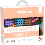 Marioinex Mini Waffle Building Blocks Pastel, 140 Pieces - (5903033903650)