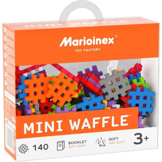 Marioinex Mini Waffle Building Blocks, 140 Pieces - (5903033902134)
