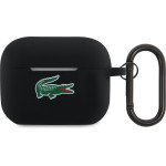 LACOSTE Liquid Silicone Croc Logo Case For Airpods Pro 2 Black - (LCAP2SLOK)