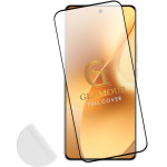 Idol 1991 Tempered Glass Realme 15 5G 6.8'' 9H 0.30mm 3D Full Glue Semi Curved Finger Unlock Black +Squeezy CARD