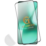 Idol 1991 Tempered Glass Realme 15 Pro 5G 6.8'' 9H 0.30mm 3D Full Glue Semi Curved Finger Unlock Black +Squeezy CARD