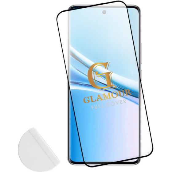 Idol 1991 Tempered Glass Xiaomi Redmi Note 15 /Poco M8 6.9''9H 0.30mm 3D Full Glue Semi Curved Finger Unlock Black + Squeezy CARD