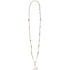 Guess Crossbody Strap Pear And 4G Charm White - (GUUCMDW4CH)