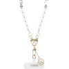 Guess Crossbody Strap Pear And 4G Charm White - (GUUCMDW4CH)