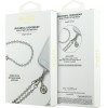 Guess Crossbody Strap Pear And 4G Charm White - (GUUCMDW4CH)