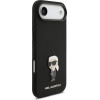 Karl Lagerfeld Liquid Silicone Metal Ikonik Case For Iphone Air Black - (KLHCP17MSMHKNPK)