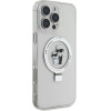 Karl Lagerfeld Ringstand Karl And Choupette Magsafe Case For Iphone 16 Pro Max White - (KLHMP16XHMRSKCH)