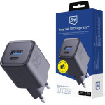 3MK Hyper Charger Pd 33W Gan QC4+ Pps Afc Fcp Scp USB-A + USB-C - (5903108684316)