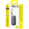 Baseus Enerfill FC21 Qpow 3 Ultra 20000mAh 45W Power Bank With Digital Display And Included Cable - Black - (E0027P00)