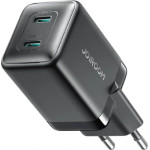 Joyroom Wall Charger JR-TCG17, 45W, 3A, 2 x USB-C, Black