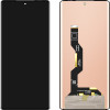 MP Lcd Display Module For Motorola Edge 50 Fusion, w/o Frame, Aftermarket, Black